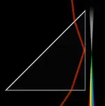 Resonant phase-matching between a light wave and a free-electron wavefunction